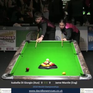 2018 WEPF JUNIORS LAST 32 I DI GIORGIO V J MANTLE
