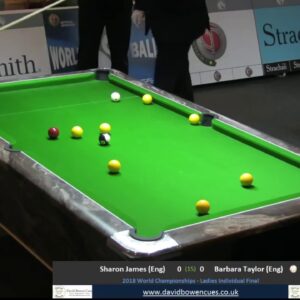2018 WEPF LADIES FINAL S JAMES V B TAYLOR