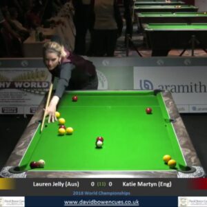 2018 WEPF LADIES LAST 32 L JELLY V K MARTYN