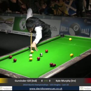 2018 WEPF U23 LAST 16 G GILL V K MURPHY