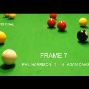 2011 WEPF MENS FINAL P HARRISON V A DAVIS