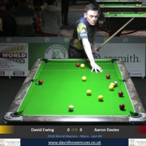 2018 WEPF MASTERS LAST 32 D EWING V A DAVIES