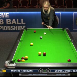 2019 WEPF LADIES QTR FINAL M ROONEY V S JAMES