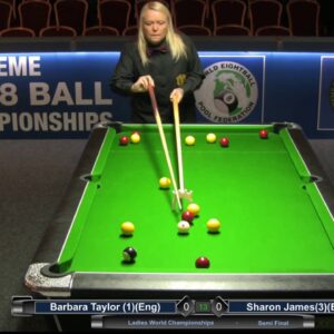 2019 WEPF LADIES SEMI FINAL B TAYLOR V S JAMES