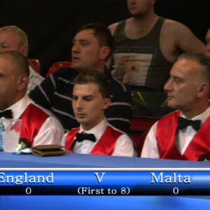 England V Malta - World Eightball Pool Championships 2015