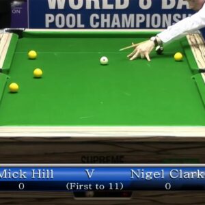 Mick Hill V Nigel Clarke (Men's Final) - World Eightball Pool Championship 2015