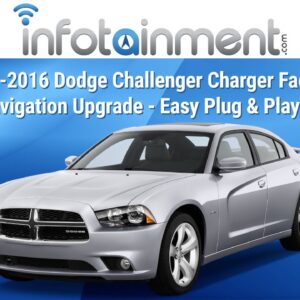 2015-2016 Dodge Challenger Charger Factory GPS Navigation Upgrade - Easy Plug & Play Install!