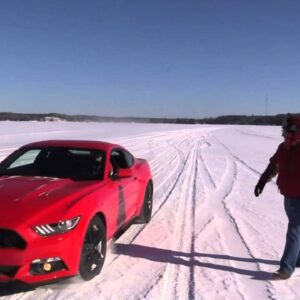 2015 Ford Mustang EcoBoost Ice Road Test