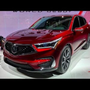 2019 Acura RDX – Redline: First Look – 2018 NAIAS