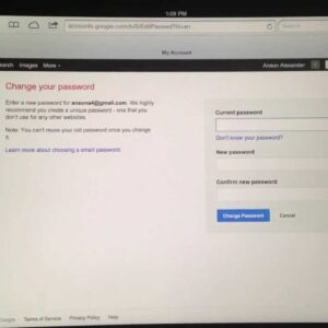 Change Your Gmail / Google Password on an iPhone or iPad