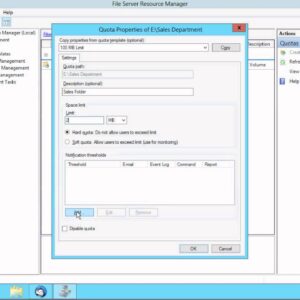 File Server Resource Manager (Part 1) - Windows Server 2012