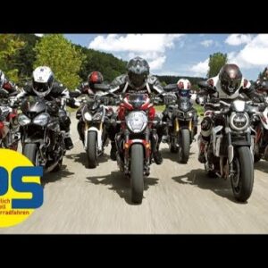 Power-Naked Bikes: Vergleich 2018