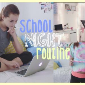 School Night Routine! 2015 | Reese Regan