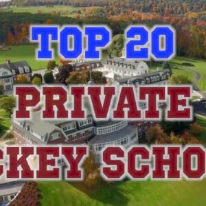 Top 20 Private Hockey Schools in the United States